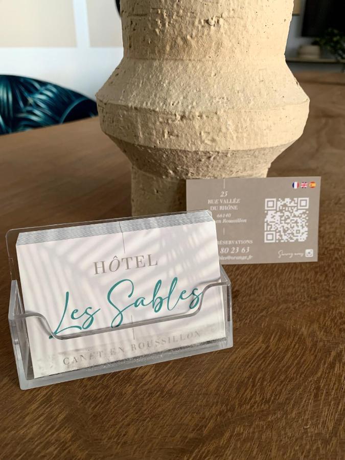 Hotel Les Sables - Urban Style - By Logis Hotels Canet-en-Roussillon Kültér fotó
