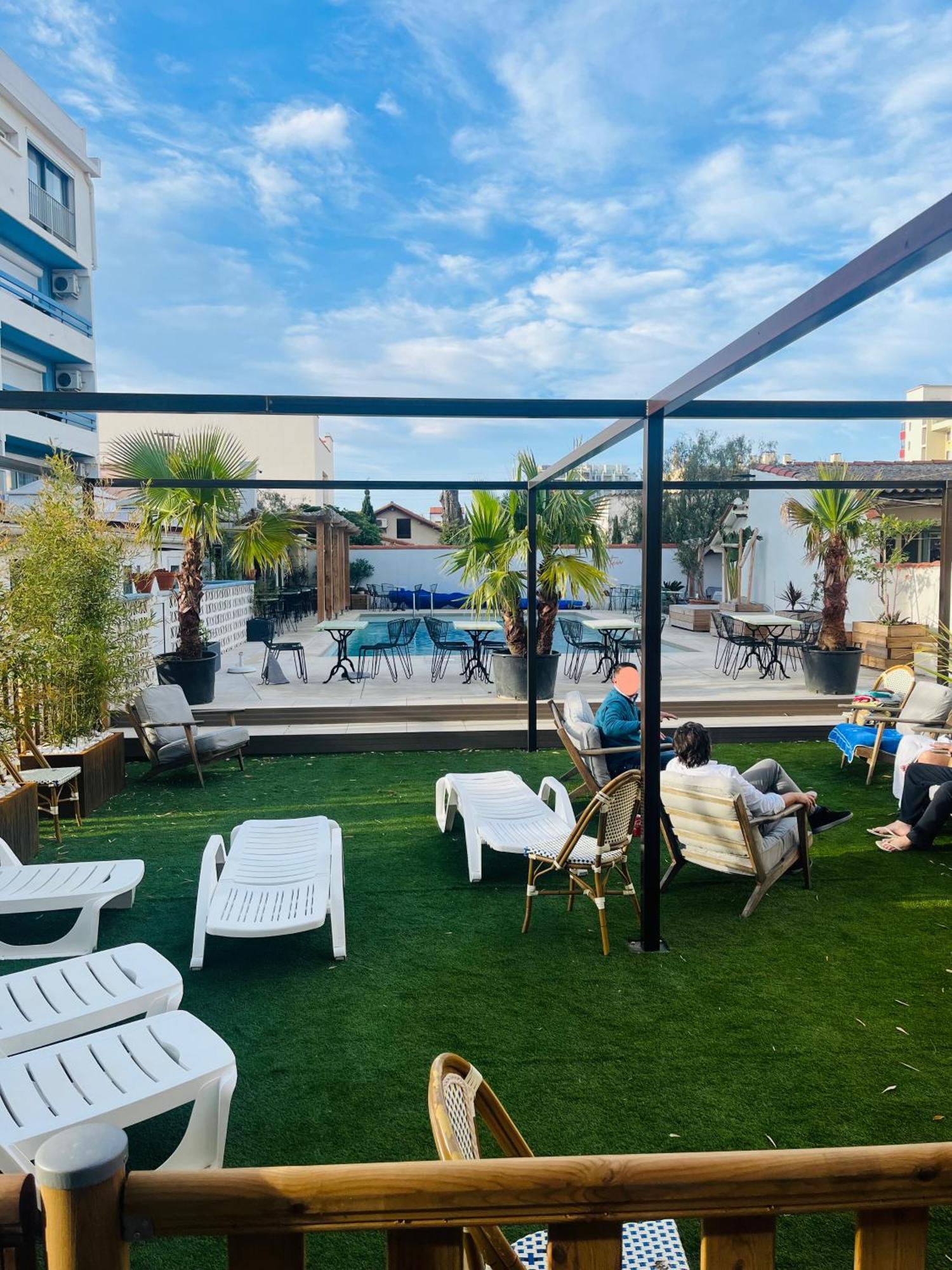 Hotel Les Sables - Urban Style - By Logis Hotels Canet-en-Roussillon Kültér fotó